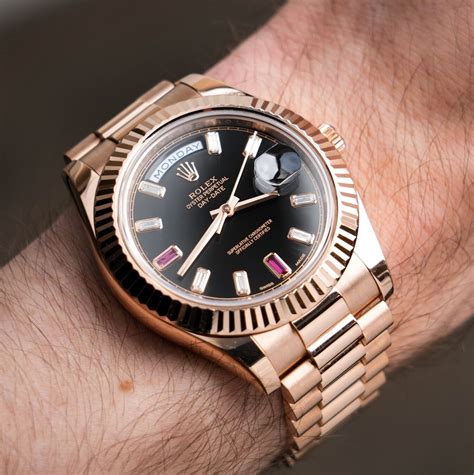 presidential rose gold rolex|rolex day date 228238.